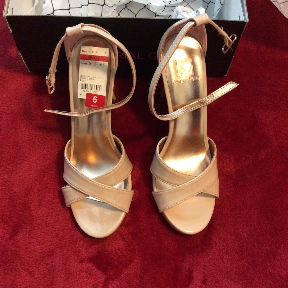 Material Girl Size 6M Nude